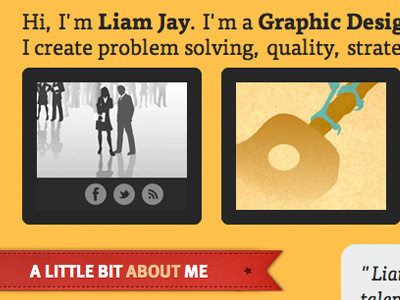 LiamJayDesigns.com blog portfolio website