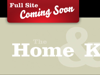 Home and Kitchen Store landing page logo website