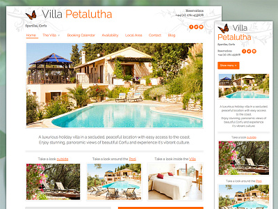 Holiday Villa Website