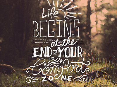 Custom Type design hand lettering quote type typography