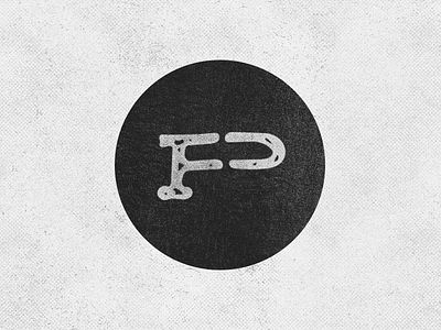 PF Monogram brand design hand lettering id lettering logo type typography