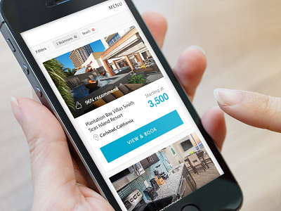 Booking booking design filters mobile responsive ui ux web website