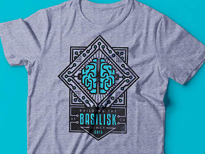 Basilisk Tee apparel design illustration t shirt tee