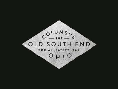 The Old South End Badge badge branding columbus design logo ohio