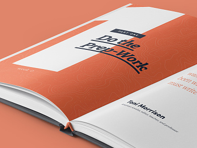 Atlas Press Guidebook Spread book design quotes spread typography workbook