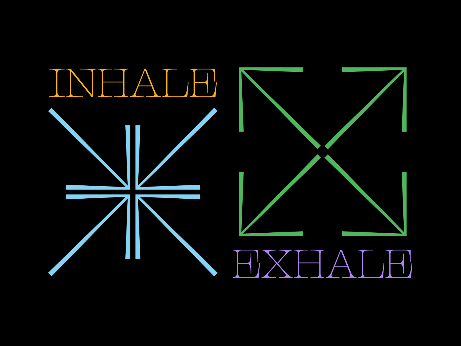 Inhale -> Exhale By Libbie Bischoff On Dribbble