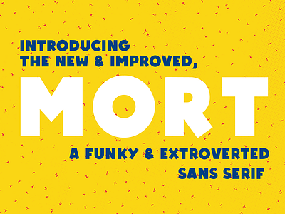 Mort - an extroverted sans serif fonts fonts for sale free fonts sans serif type type du nord typography