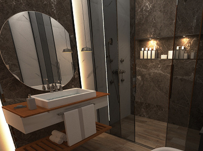 bathroom SD 3d 3dsmax bathroom design interior design vray