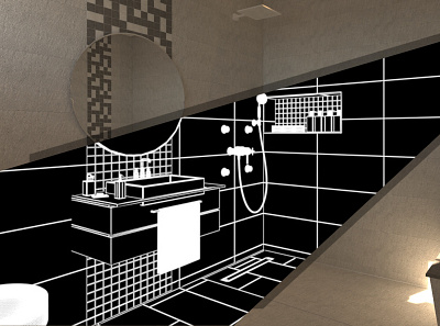 Bathroom sd 3d 3dsmax bathroom design interior design vray