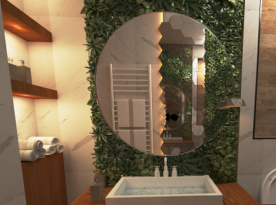 bathroom 4Mmt 3d 3dsmax bathroom design interior design vray