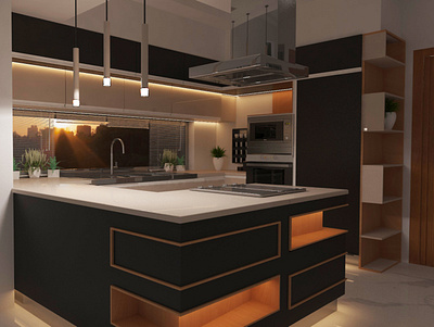 Kitchen 1Mmt 3d 3dsmax design interior design kitchen kitchendesigner kitchenideas kitcheninspo kitchenstyle vray