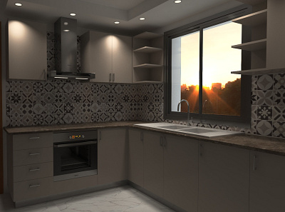 Kitchen 3 Mn 3d 3dsmax design interior design kitchendesign kitchenideas vray