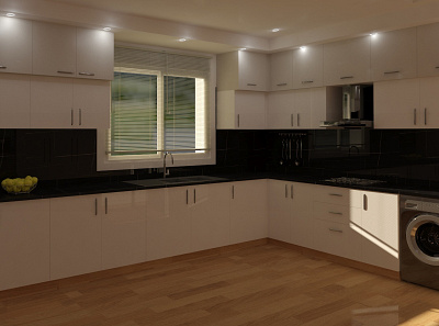 Kitchen Mcmn 3d 3dsmax design interior design kitchendesign kitchenideas vray