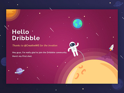 Hello Dribbble