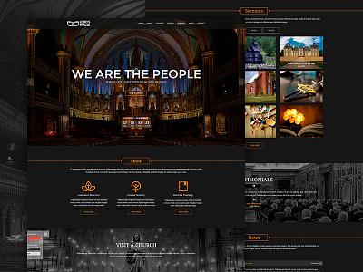 Church - Landing Page Redesign