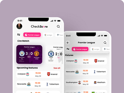 Checkscore ui app design graphic design ui ux