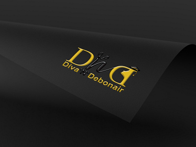 Diva N Debonair graphic design illustration logo ux