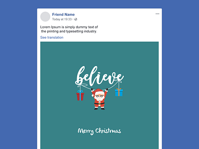 Facebook Post graphic design