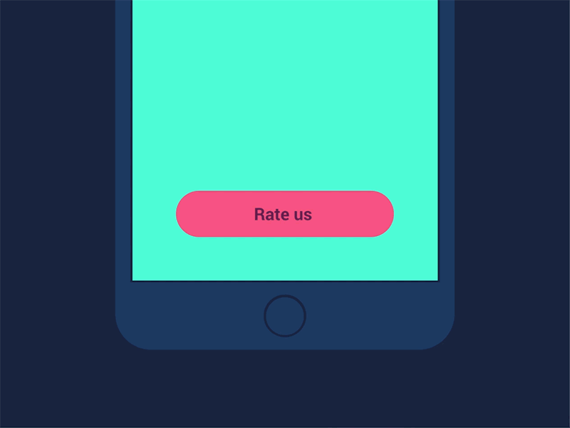Rate us button interaction motion principle rate sketch stars ui ux