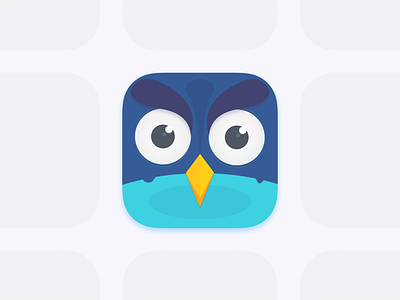 Icon App - Owly app color icon ios sketch