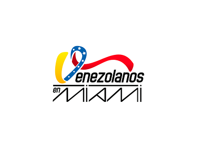 Venezolanos en Miami branding graphic design logo