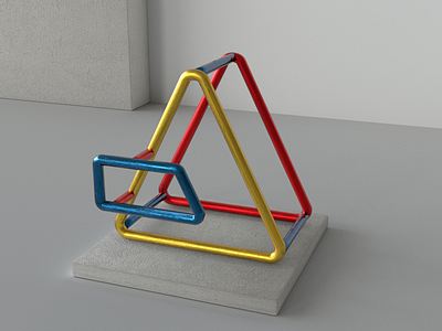 “A” sculpture series