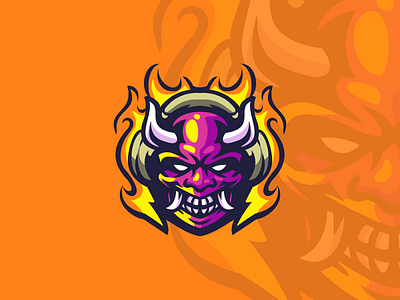 oni mask app branding design graphic design illustration logo typography ui ux vector