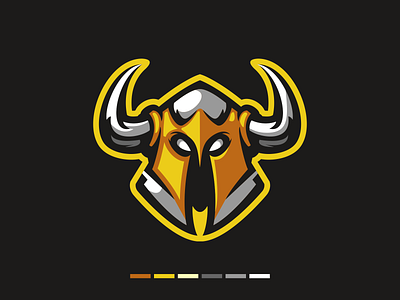 gold viking app branding design graphic design illustration logo typography ui ux vector