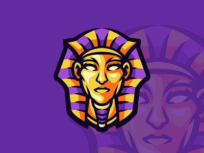 pharaoh design esport graphic design logo vector