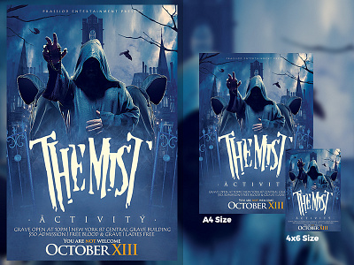 The Mist Activity Flyer Template