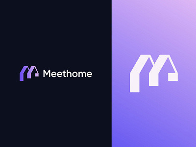 Meethome logo design