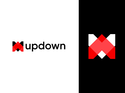 Updown logo brand identity branding brandmark custom logo logo logo design modern logo popular logo professional logo updown logo visual identity