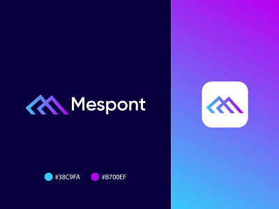 Mespont logo design