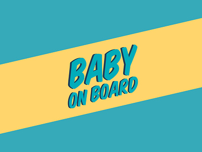 Baby On Board / Design 1