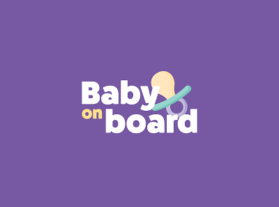 Baby On Board / Design 2 concept concept design design graphic design ideation logo logo design vector