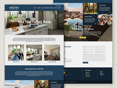 Harbor Point Salem / Website Design