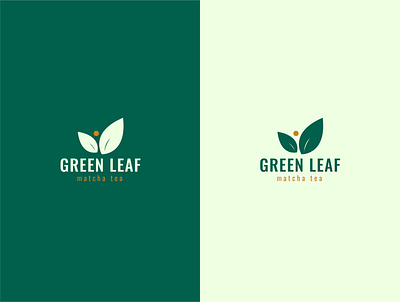 Green Leaf Logo brand brand design branding design graphic design logo logo design logomark