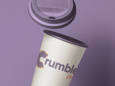 Crumbles Pastries Cup Design