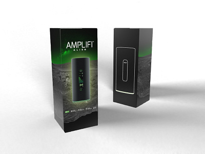 Amplifi Alien Packaging Concept adobe branding design dimension package design packaging packaging design portland router