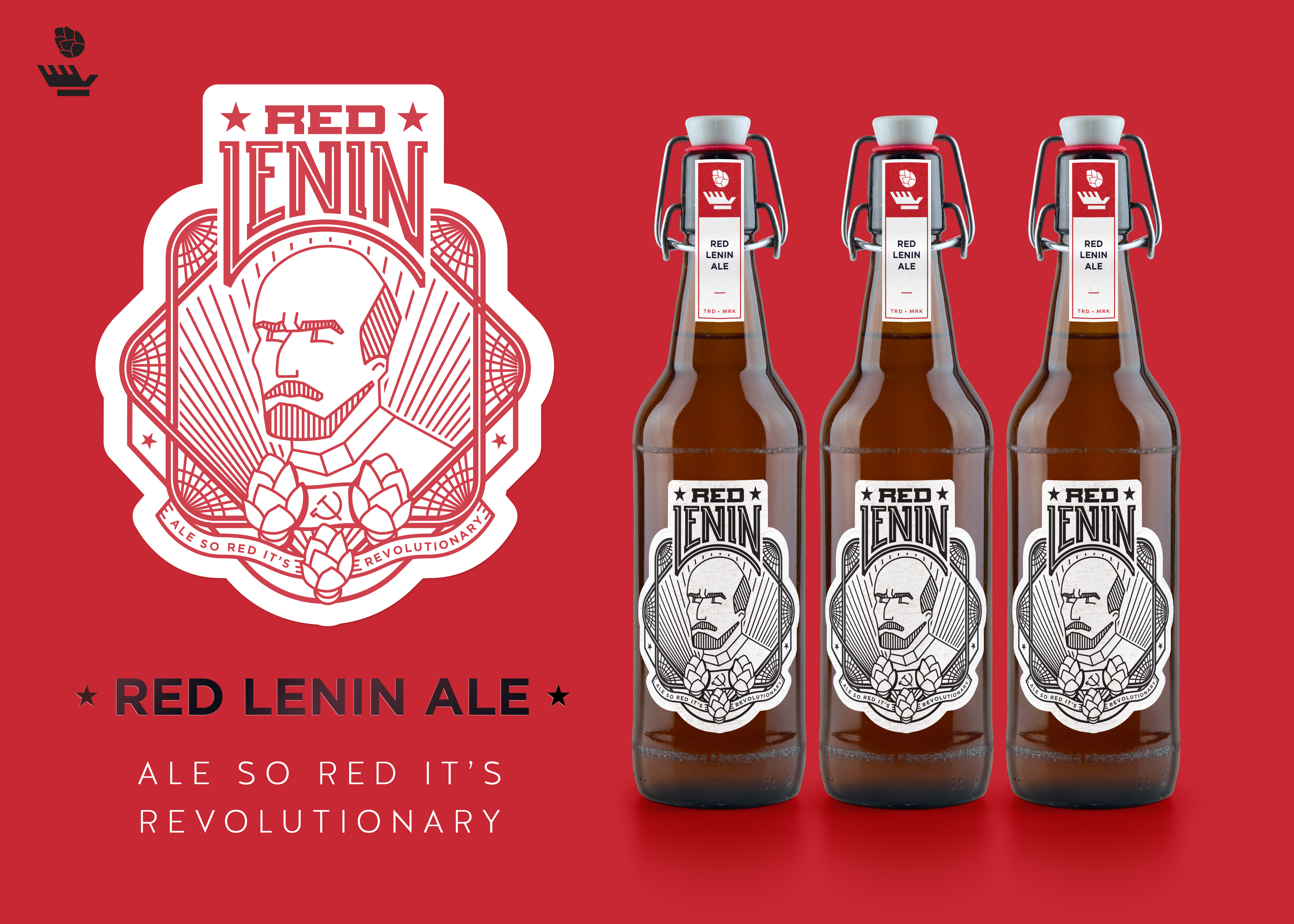 Red lenin