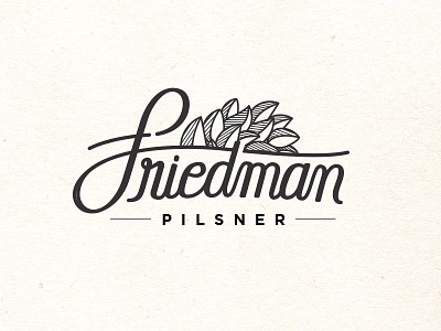 Friedman Pilsner beer brewery capitalist economics libertarian milton friedman type typography