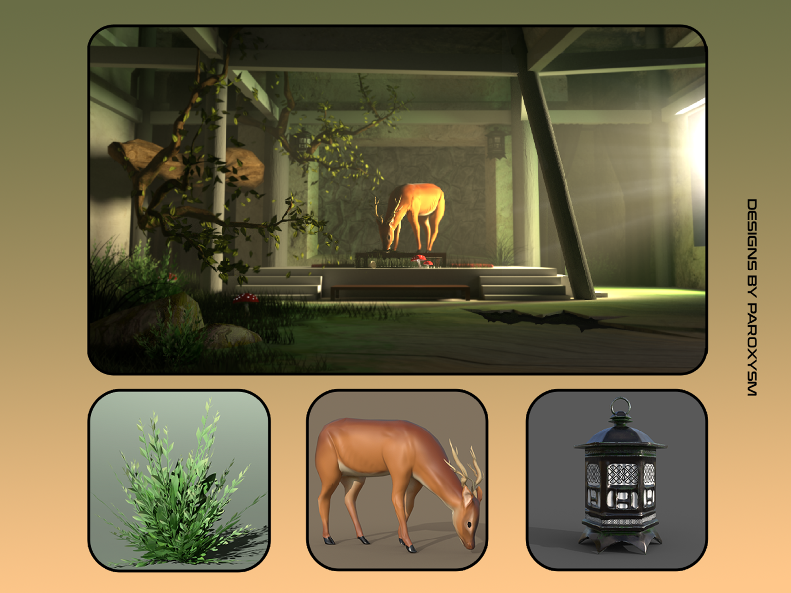 After Us | 3D Environment Design Project by Par0xysm on Dribbble