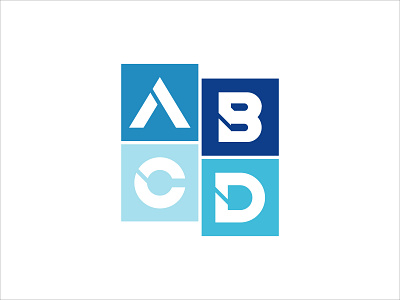 ABCD Logo Design Concept abcd branding concept design graphic design letter logo