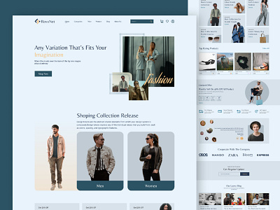 E- Commerce Fashion Website Design branding call center communication agency creative web design ecommerce fashiondesign graphic design homepage illustration landing page landingpage ui uidesign uiux userinterface ux uxdesign website website design