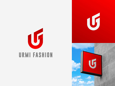 UF Fashion Company Concept Logo Design