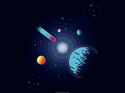 Galaxy illustration