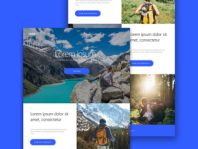 Tavel website desktop travel ui ux design website