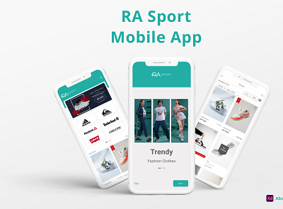 Ra Sport Mobile App Initial Design app design graphic design ui ux