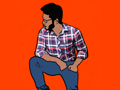 illustration of myself...