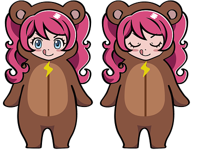Animation Character Design animation bear character design